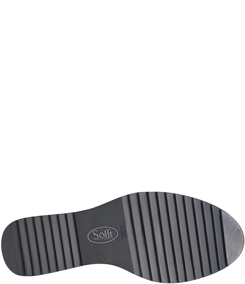 Sofft Eiley Knit Chelsea Wedge Ankle Booties