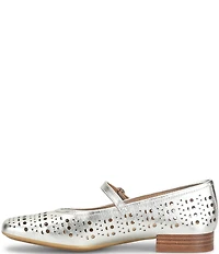 Sofft Ellie Perforated Leather Mary Jane Flats