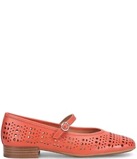 Sofft Ellie Perforated Leather Mary Jane Flats