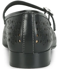 Sofft Ellie Perforated Leather Mary Jane Flats