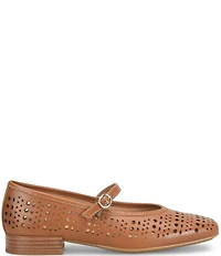 Sofft Ellie Perforated Leather Mary Jane Flats