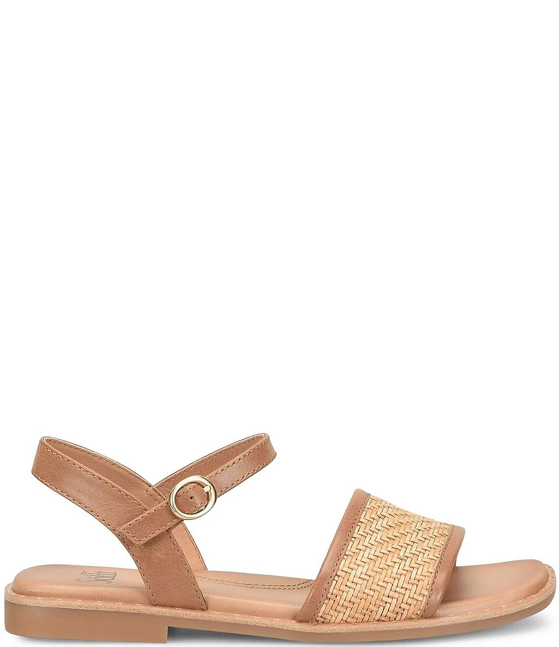 Sofft Elrose Leather Woven Sandals