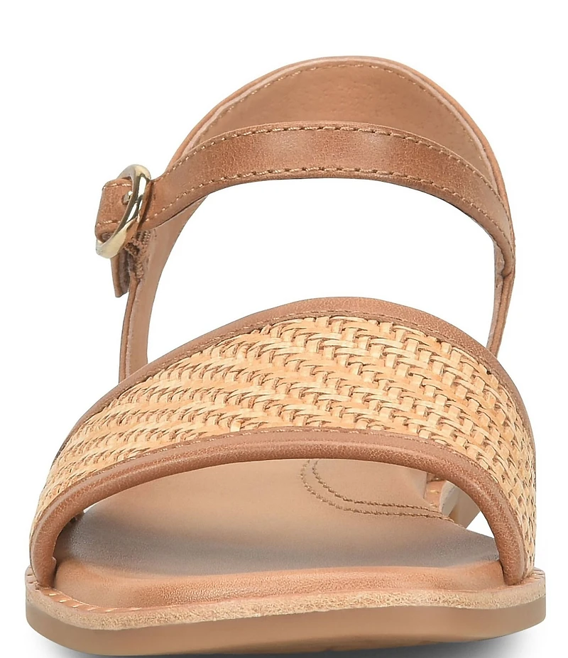 Sofft Elrose Leather Woven Sandals