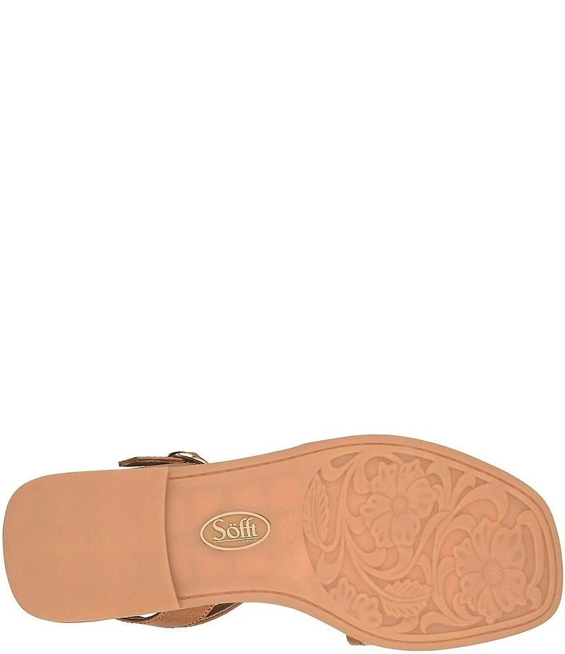 Sofft Elrose Leather Woven Sandals