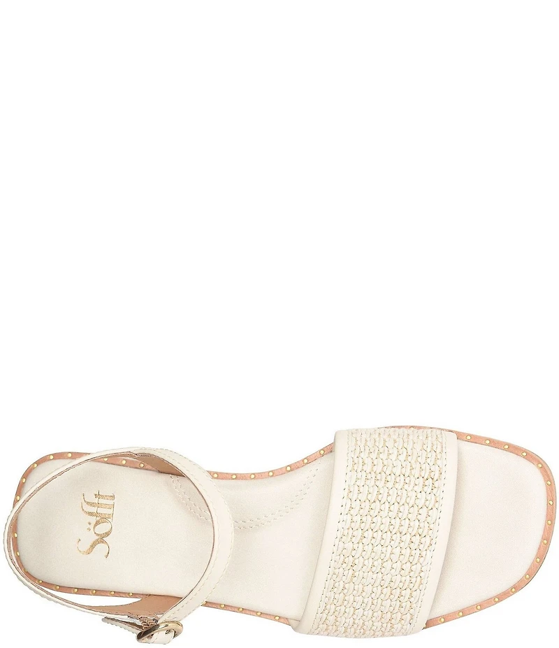 Sofft Elrose Leather Woven Sandals