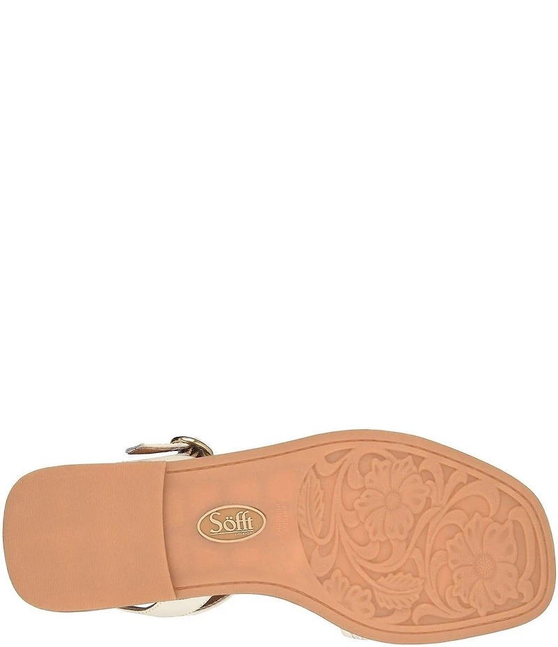 Sofft Elrose Leather Woven Sandals