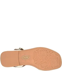 Sofft Elrose Leather Woven Sandals