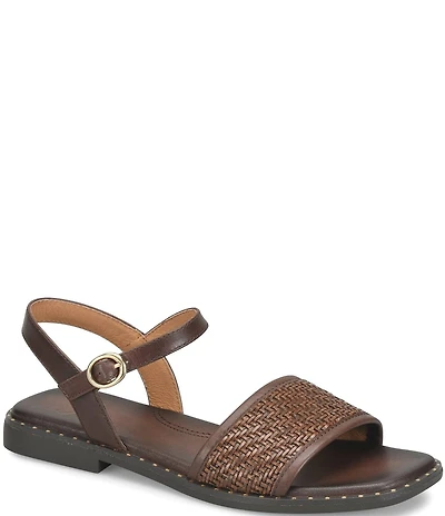 Sofft Elrose Leather Woven Sandals