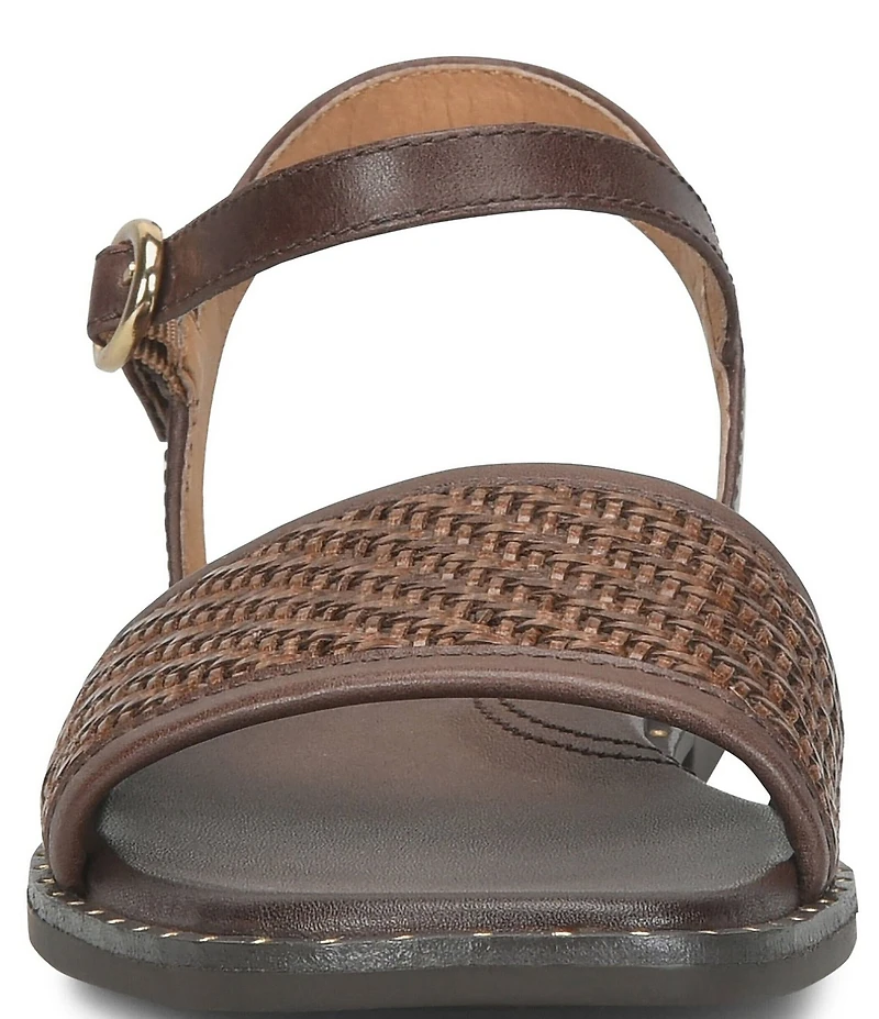 Sofft Elrose Leather Woven Sandals