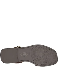 Sofft Elrose Leather Woven Sandals