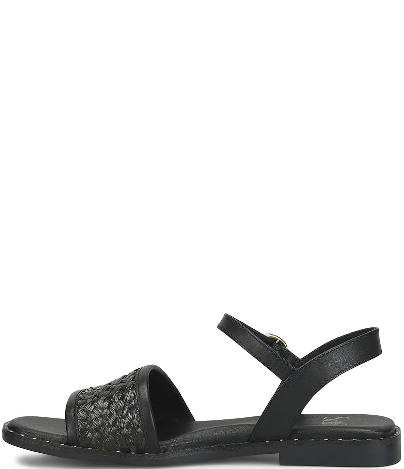 Sofft Elrose Leather Woven Sandals