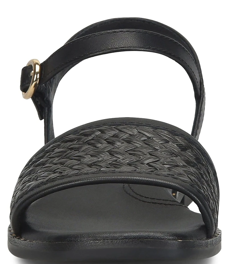 Sofft Elrose Leather Woven Sandals