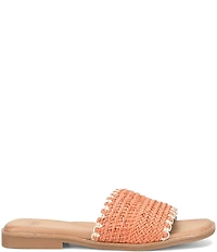 Sofft Elsa Woven Scallop Slide Sandals