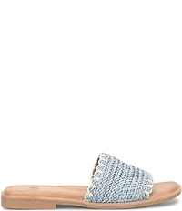 Sofft Elsa Woven Scallop Slide Sandals