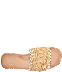 Sofft Elsa Woven Scallop Slide Sandals