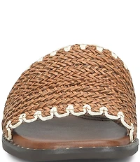 Sofft Elsa Woven Scallop Slide Sandals