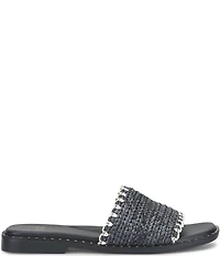 Sofft Elsa Woven Scallop Slide Sandals