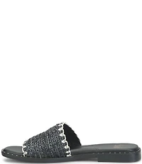 Sofft Elsa Woven Scallop Slide Sandals