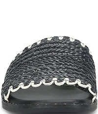 Sofft Elsa Woven Scallop Slide Sandals