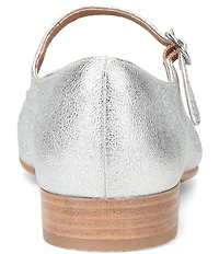 Sofft Elsey Metallic Leather Mary Jane Flats