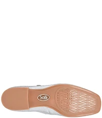 Sofft Elsey Metallic Leather Mary Jane Flats