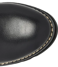 Sofft Emma Leather Wedge Ankle Booties