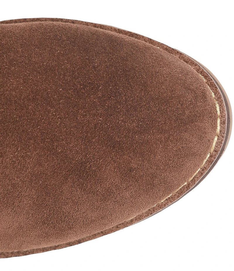 Sofft Emma Suede Wedge Ankle Booties