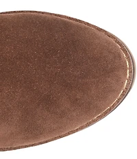 Sofft Emma Suede Wedge Ankle Booties