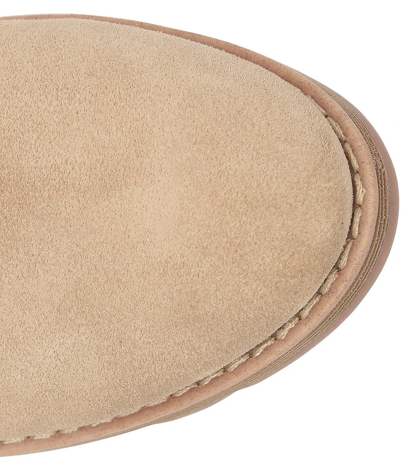 Sofft Emma Suede Wedge Ankle Booties