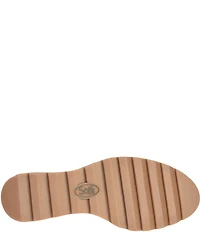 Sofft Emma Suede Wedge Ankle Booties