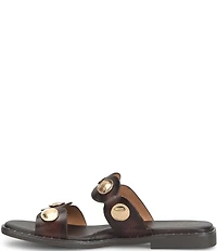 Sofft Ezra Studded Leather Slide Sandals