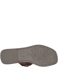 Sofft Ezra Studded Leather Slide Sandals