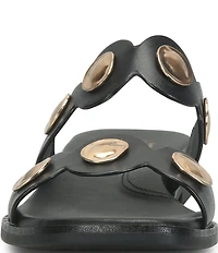 Sofft Ezra Studded Leather Slide Sandals