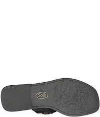 Sofft Ezra Studded Leather Slide Sandals