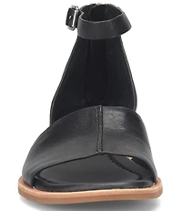 Sofft Faxyn Leather Ankle Strap Sandals