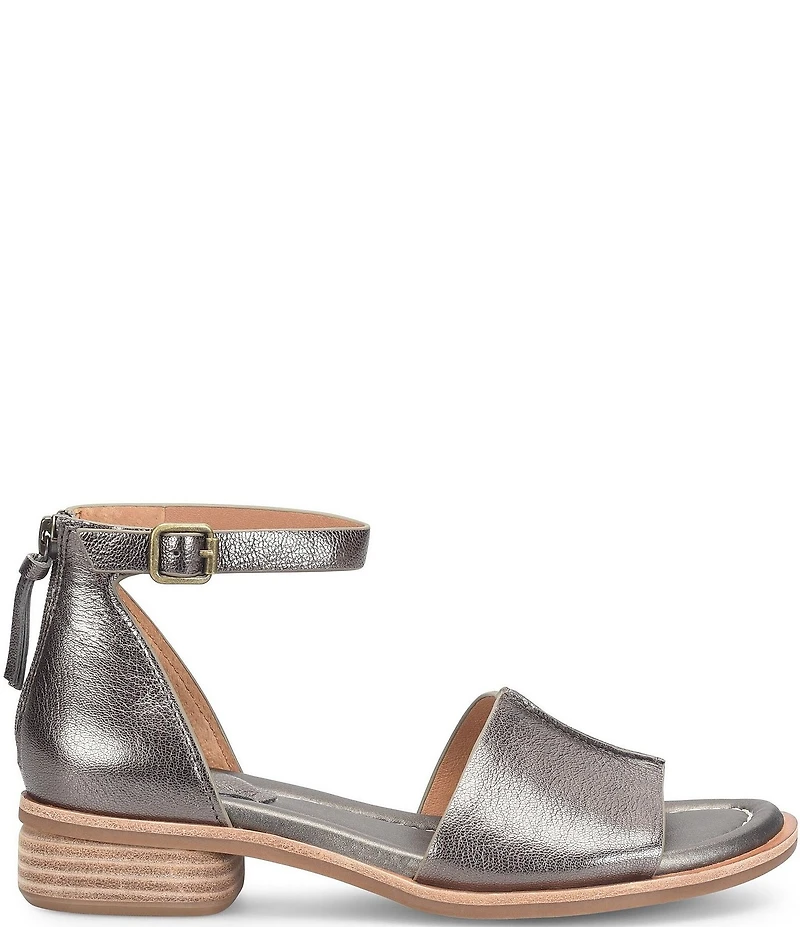 Sofft Faxyn Leather Ankle Strap Sandals
