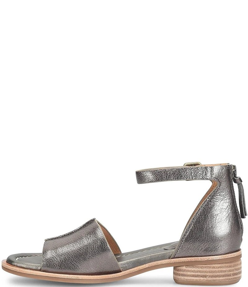 Sofft Faxyn Leather Ankle Strap Sandals