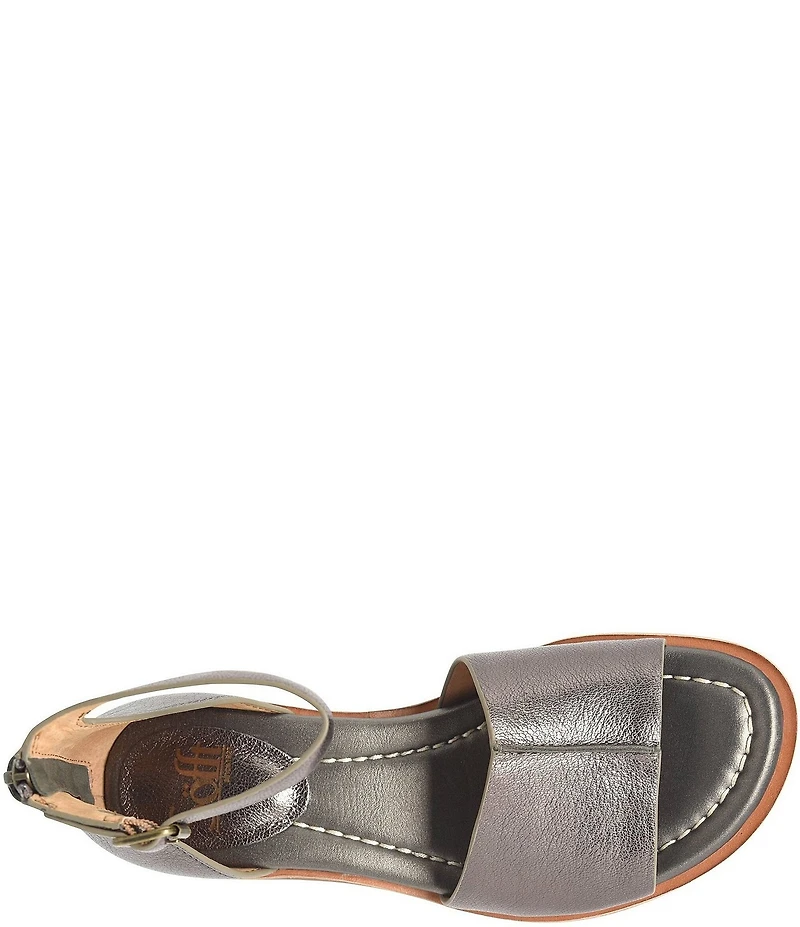 Sofft Faxyn Leather Ankle Strap Sandals