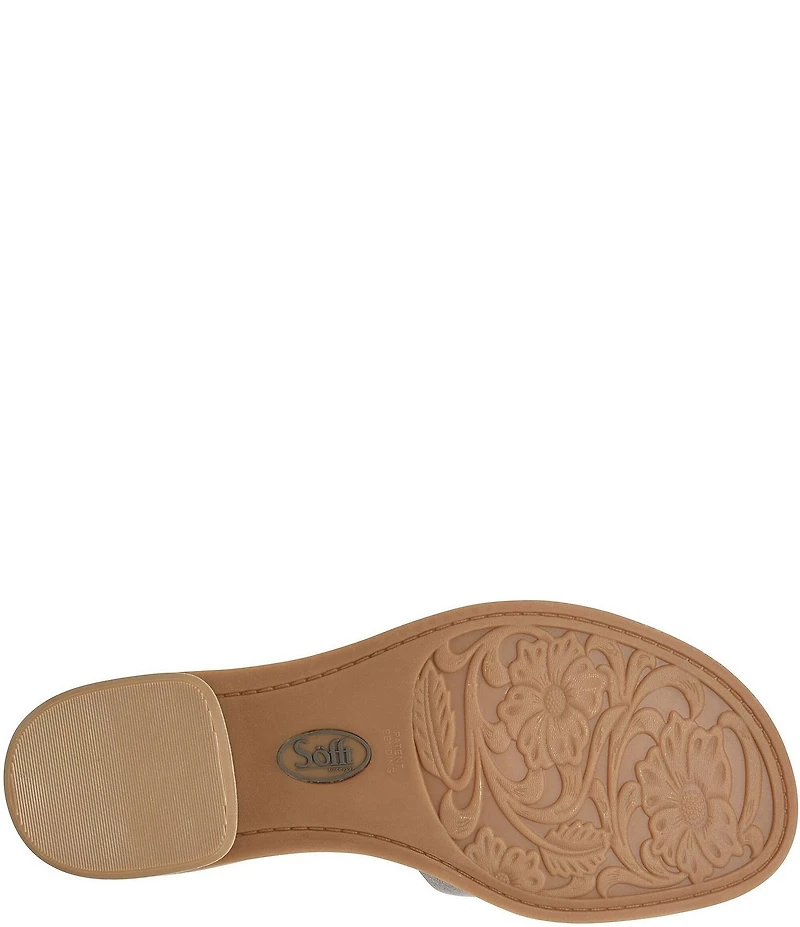 Sofft Faxyn Leather Ankle Strap Sandals