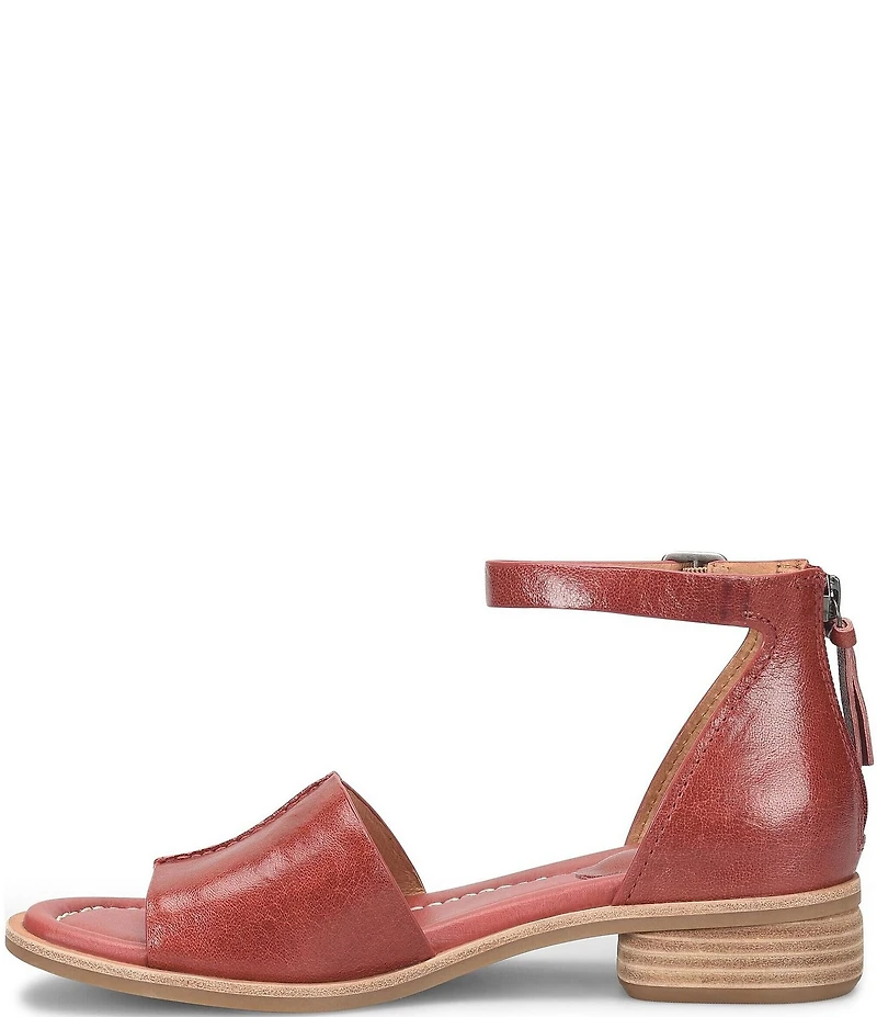 Sofft Faxyn Leather Ankle Strap Sandals