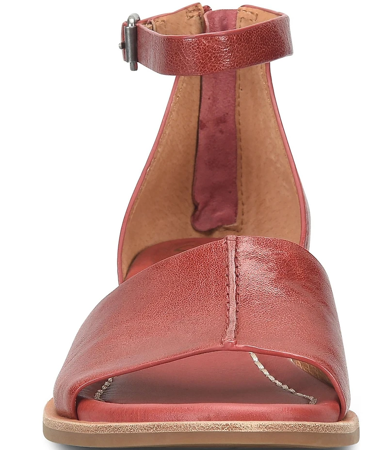 Sofft Faxyn Leather Ankle Strap Sandals