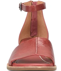 Sofft Faxyn Leather Ankle Strap Sandals