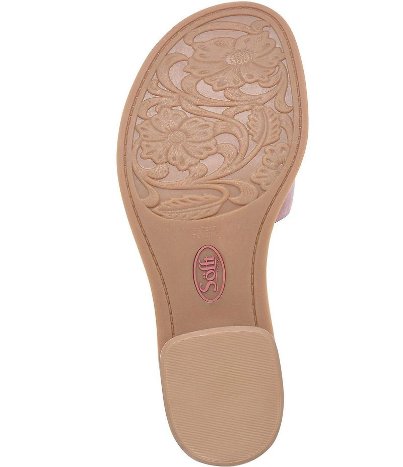 Sofft Faxyn Leather Ankle Strap Sandals