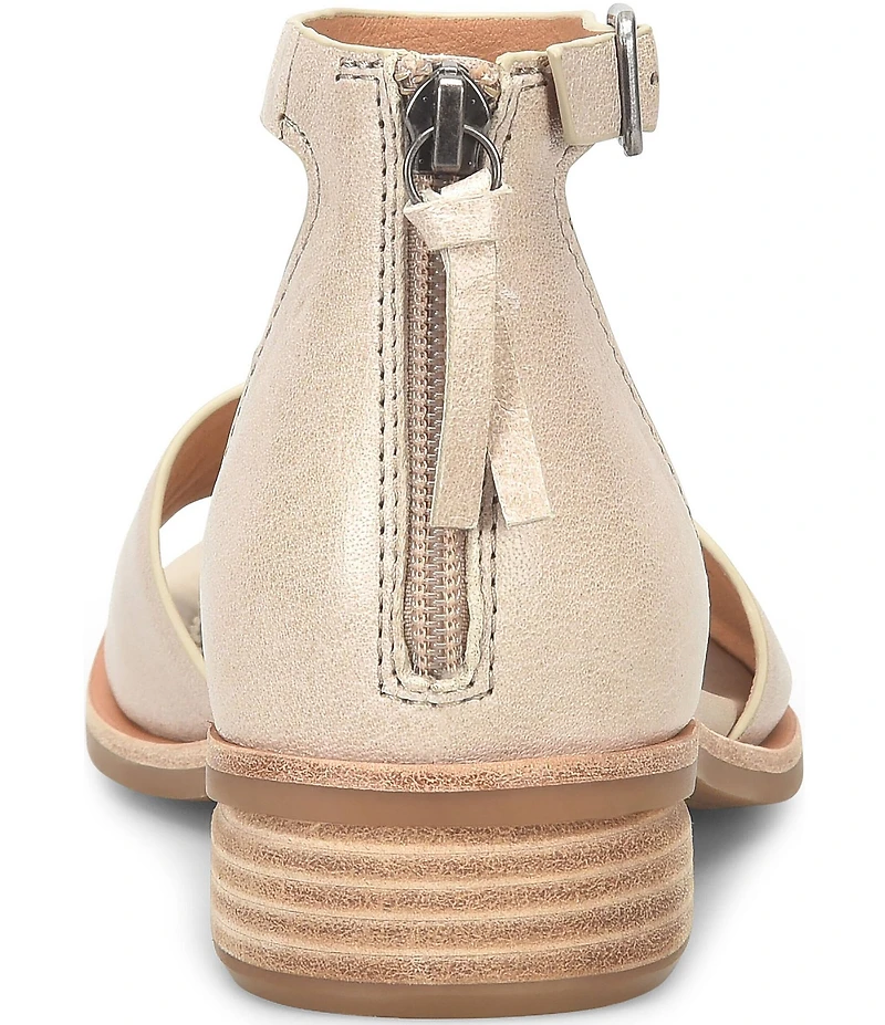 Sofft Faxyn Leather Ankle Strap Sandals