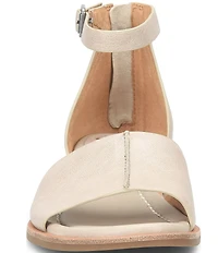 Sofft Faxyn Leather Ankle Strap Sandals