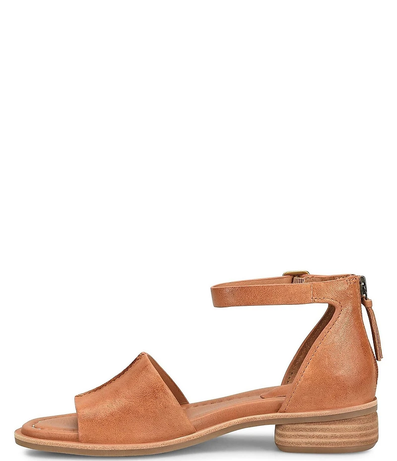 Sofft Faxyn Leather Ankle Strap Sandals