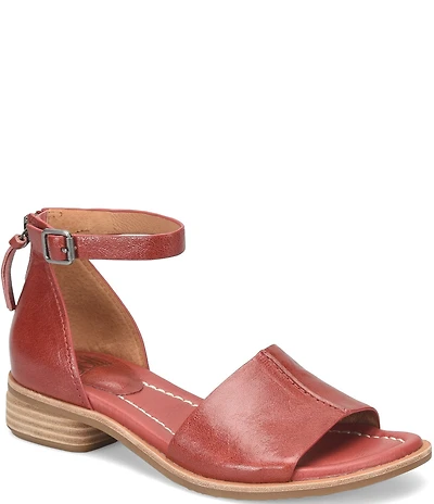 Sofft Faxyn Leather Ankle Strap Sandals