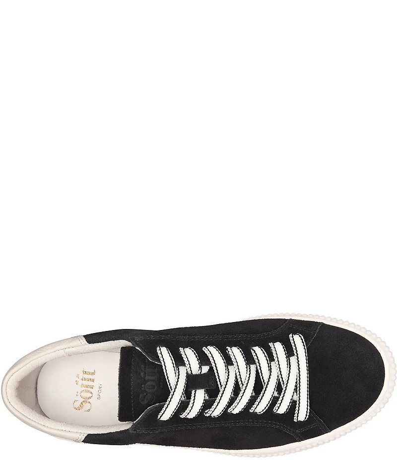 Sofft Frazier II Suede Platform Sneakers