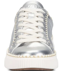 Sofft Frazier Leather Lace-Up Platform Sneakers