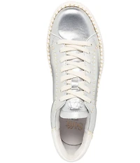 Sofft Frazier Leather Lace-Up Platform Sneakers